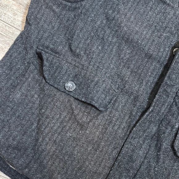 Woolrich Men's Black Wool Vest Size XL - Picture 4 of 7